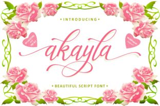 Akayla: The Elegant Script Font for Campaigns