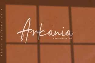 Arkania: A Modern Script Font for Digital Brands