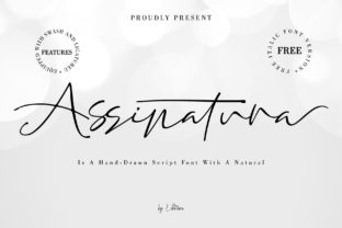 Assinatura: A Bold Script Font for Editorial Design