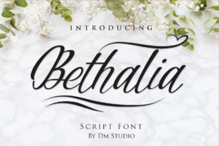 Bethalia: A Clean Script Font for Elegant Branding
