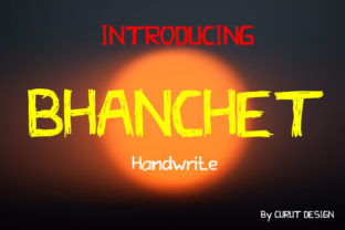 Bhanchet: A Bold Script Handwritten Font for Editorial Design