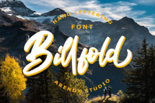 Billfold: A Vintage Script Font for Makers