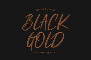 Black Gold: A Premium Script Font for Editorial Design