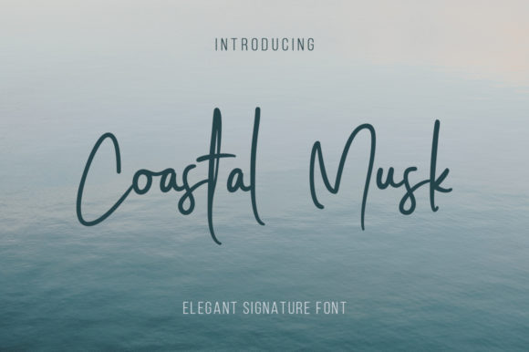 Coastal Musk: A Script Font for Authentic Branding