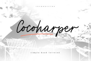 Cocoharper: A Sweet Script Handwritten Font for Makers