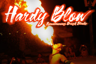 Hardy Blow: A Dynamic Script Font for Marketers