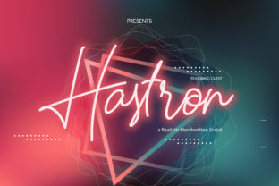 Hastron: The Retro Script Font for Marketers
