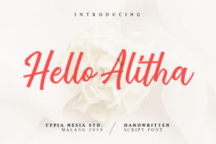 Hello Alitha: A Cheerful Script Font for Campaigns