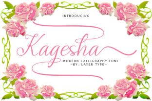 Kagesha: A Modern Script Handwritten Font for Campaigns