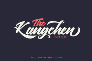 Kangchen: A Retro Script Font for Bold Branding