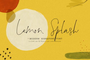 Lemon Splash: A Script Handwritten Font Review