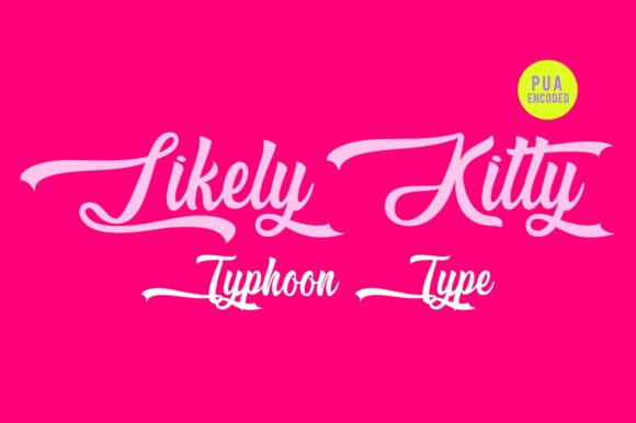 Likely Kitty: A Sweet Script Font for Editorial Design