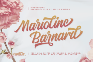 Marioline Barnard: A Vintage Script Font for Campaigns