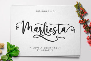 Marliesta: A Contemporary Script Font for Editorial Design