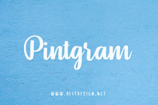 Pintgram: A Sweet Script Font for Creative Campaigns
