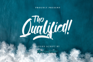 Qualified: A Modern Script Font for Digital Design