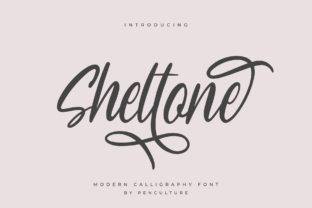 Sheltone: The Elegant Script Font for Business