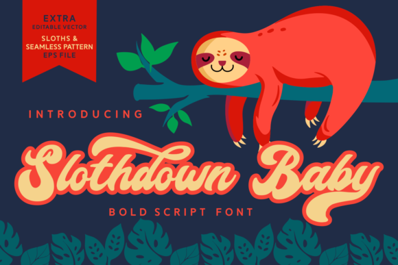 Slothdown Baby: A Friendly Script Font for Branding