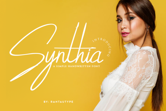 Synthia: A Bold Script Font for Modern Campaigns
