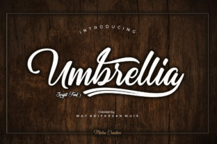 Umbrellia: A Premium Script Font for Elegant Branding