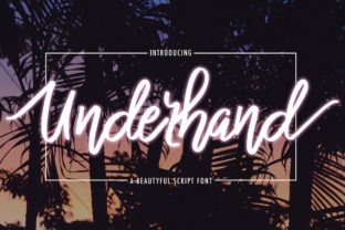 Underhand: The Elegant Script Font for Small Business Branding