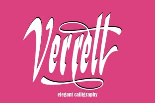 Verrell: A Bold Script Font for Original Branding