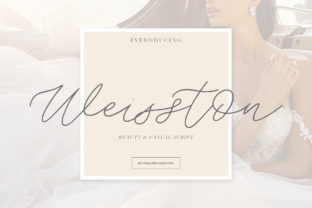 Weisston: The Authentic Script Font for Editorial Design