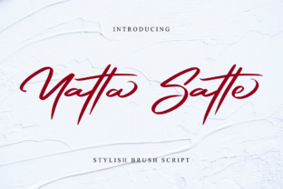 Yatta Satte: A Modern Script Font for Makers